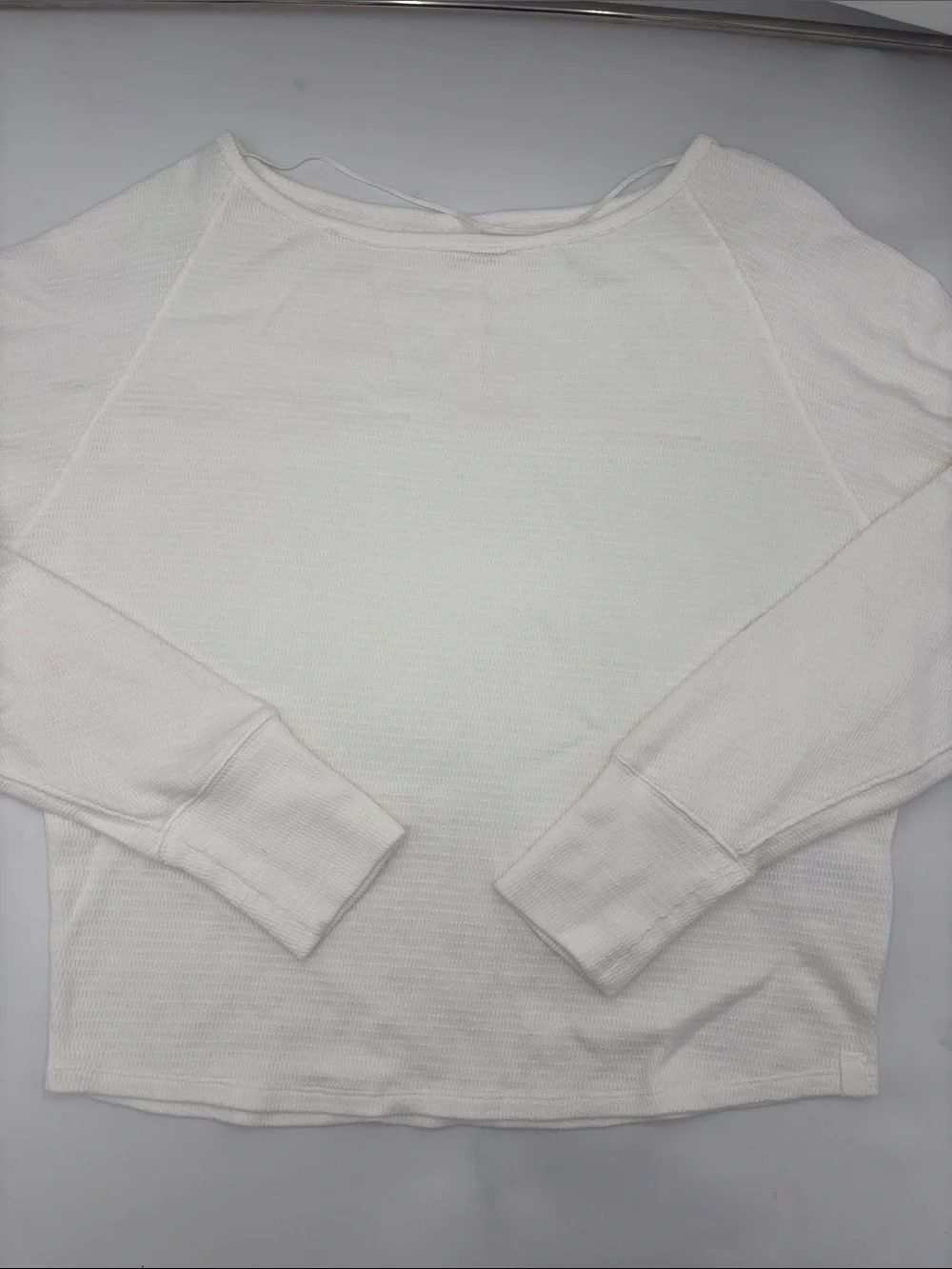 Free People We The Free Jess Long Sleeve in Clean Ivory